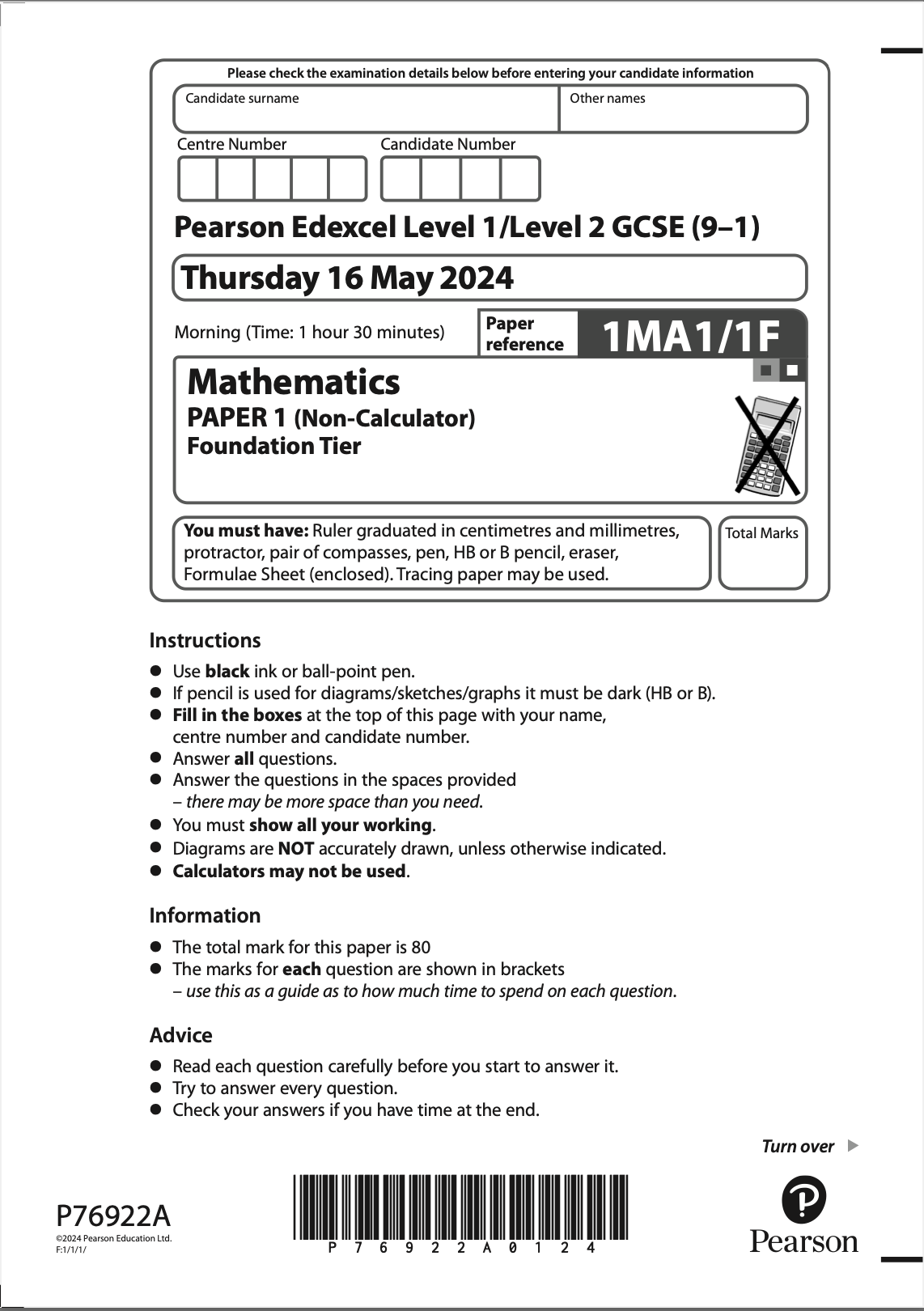June 2024 Paper 3